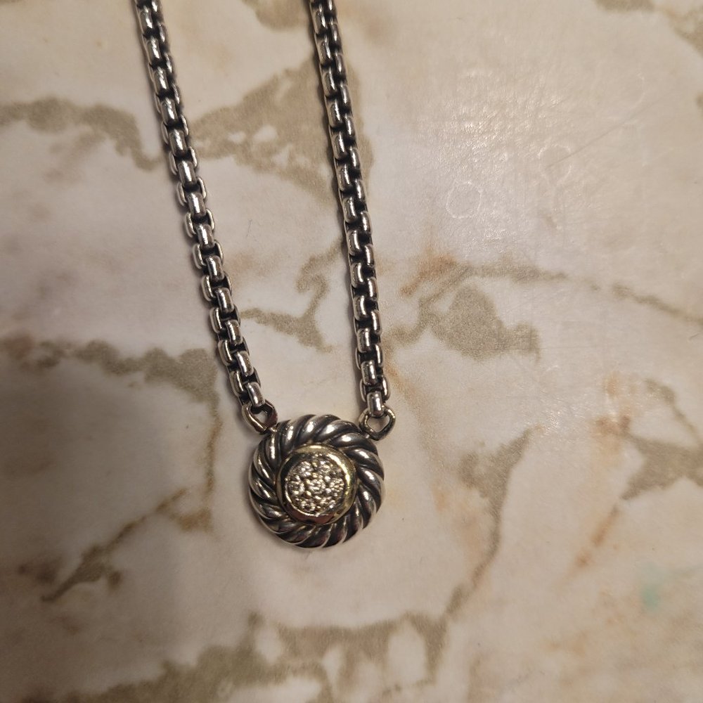 David Yurman cookie necklace